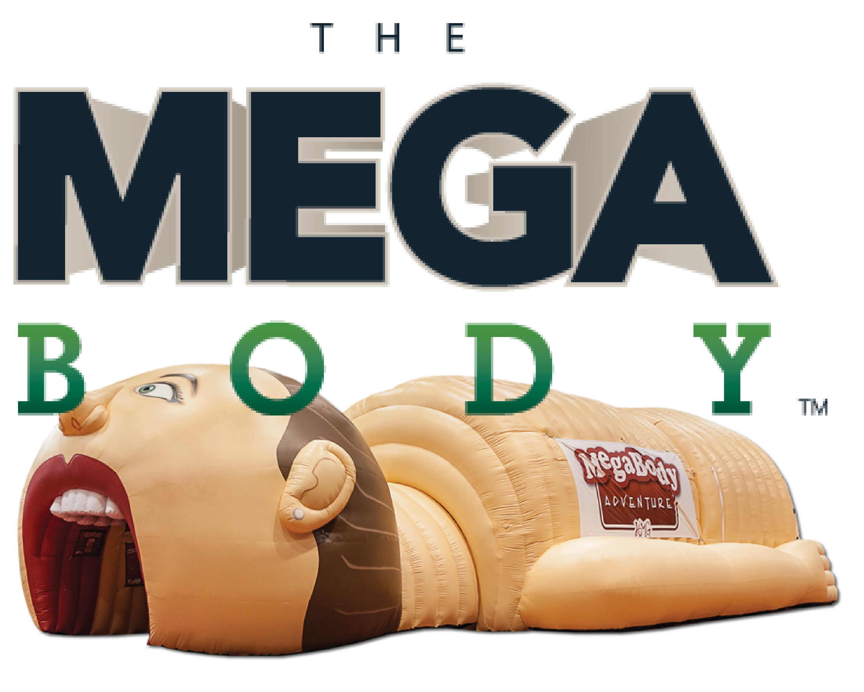mega body with logo
